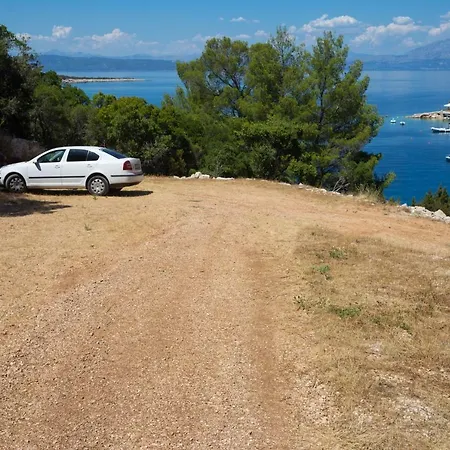 Secluded Sea View House - 10m From The Sea Gdinj